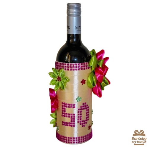 OZDOBNÁ FĽAŠKA ZO STÚH