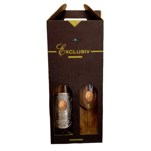 60 rokov Darčekový vínny set víno  - pohár