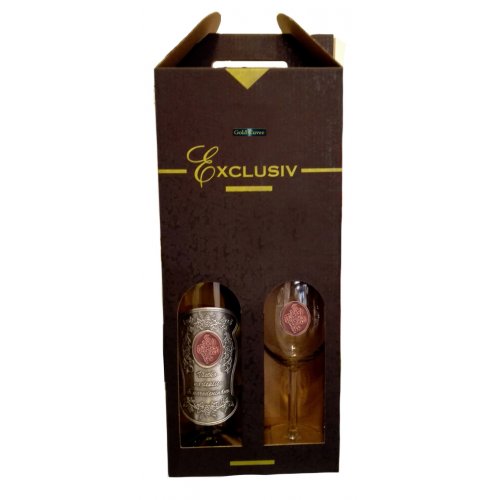 00 rokov Darčekový vínny set víno  - pohár