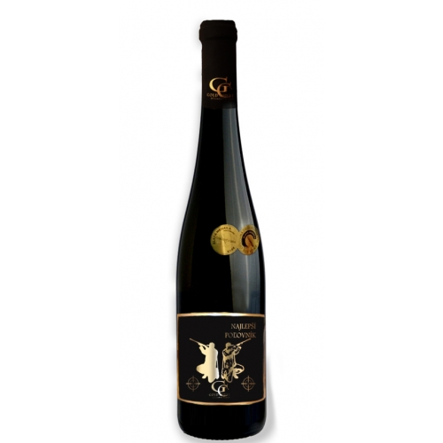 0,75 L Darčekové víno Červené Renana metalická poľovník