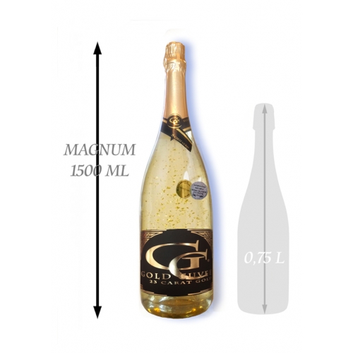 1,5  L Gold Cuvee šumivé so zlatom