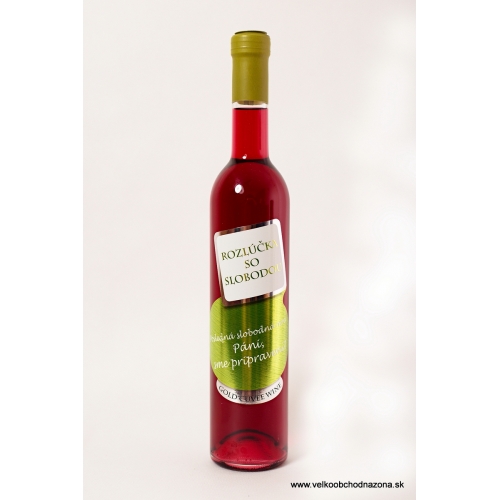 Darčekové víno -Rozlúčka so slobodou