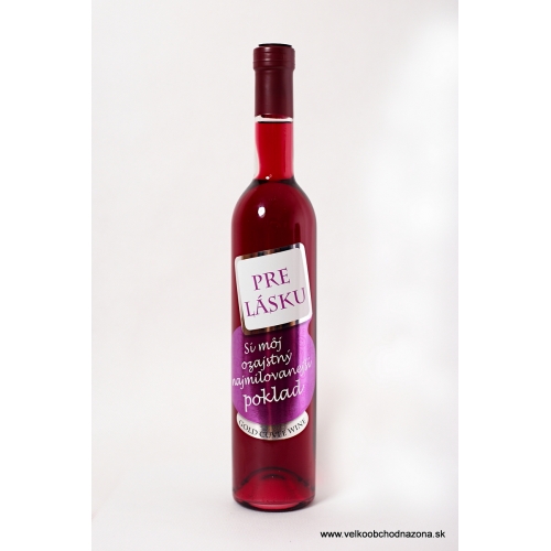 Darčekové víno - Pre lásku
