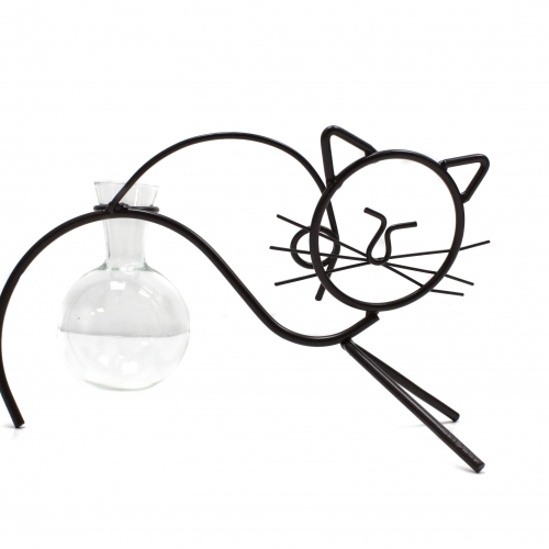 Hydroponický Dekoračný Kvetináč - Mačka