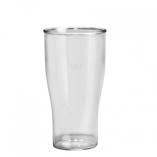Plastový pohár na pivo 250ml, nerozbitný, GoldPlast