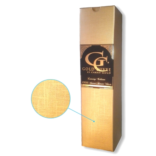 Box na víno elegance zlatá