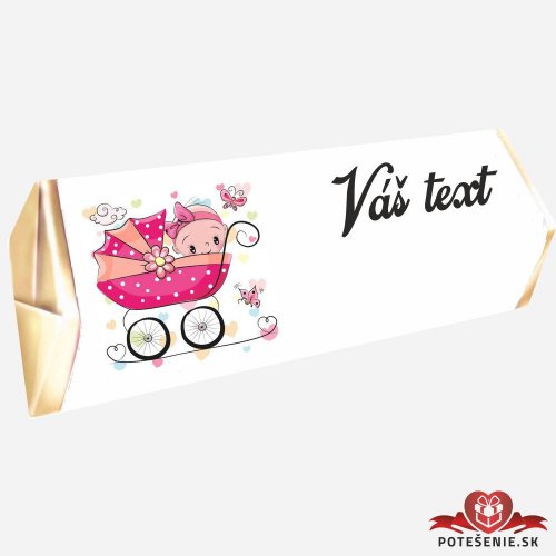 Rumba čokoládka na krstiny