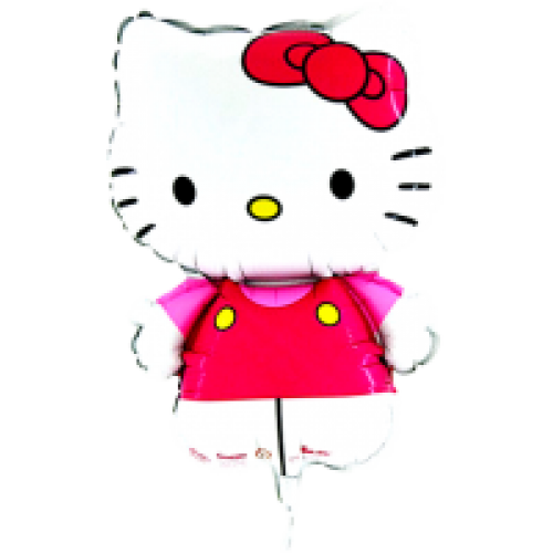 Balónik Hello Kitty r. mašľa - 35cm