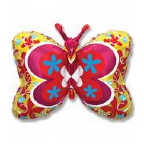 Balón Motýľ žltý