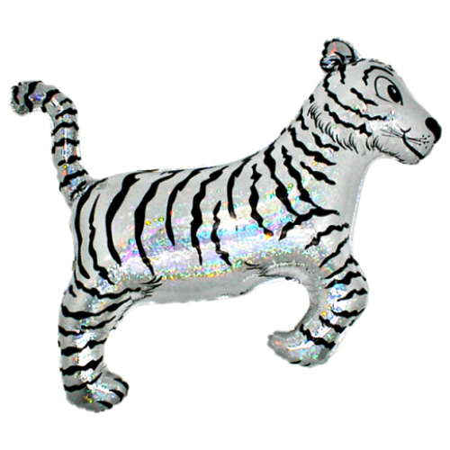 Balón Tiger kl. strieborný