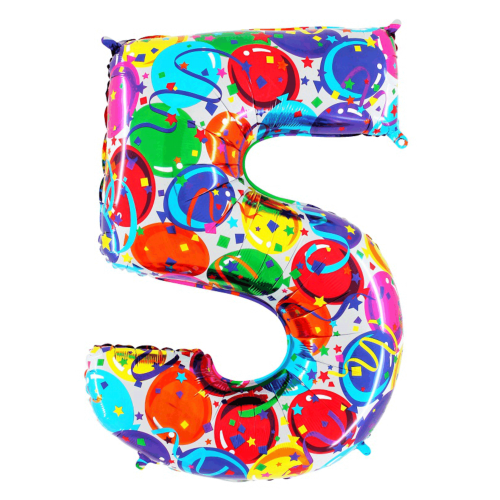 Balón číslo 5 balóny 35 cm