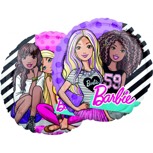 Balón Barbie Kamarátky
