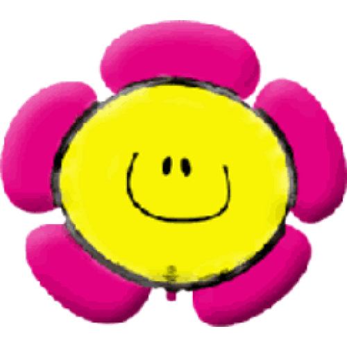 Balón Kvet ružový