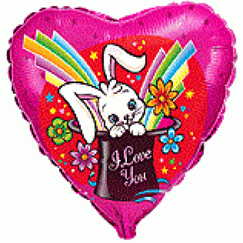 Balón I love you zajac