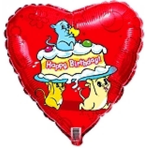 Balón Myšky s tortou