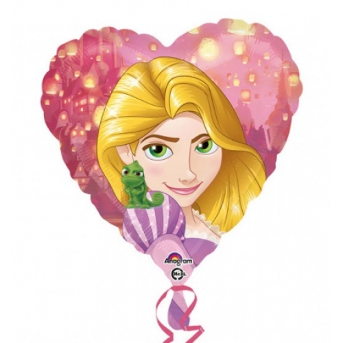 Balón Rapunzel srdce