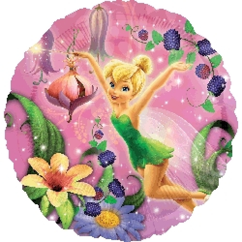 Balónik Tinker Bell s kvetmi