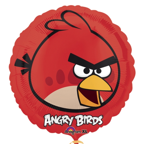 Balón Angry Birds červený