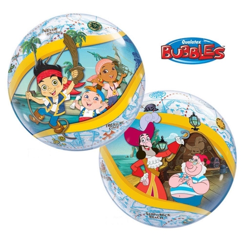Balón Q Bubbles Jake and Never Land Pirates