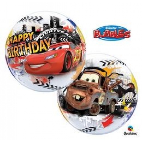 Balón Q Bubbles McQueen BDay