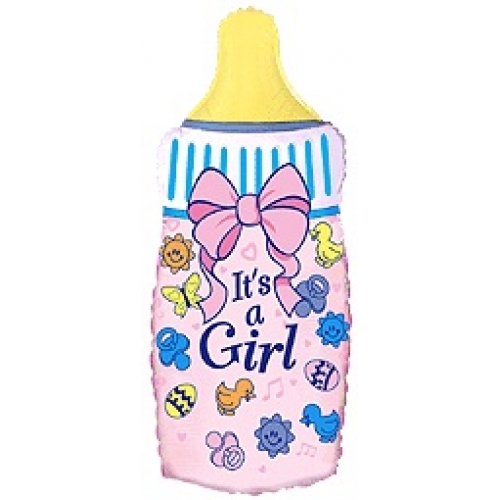 Balón Fľaša Dievča