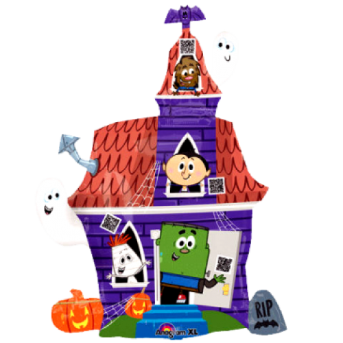 Balón Strašidelný dom