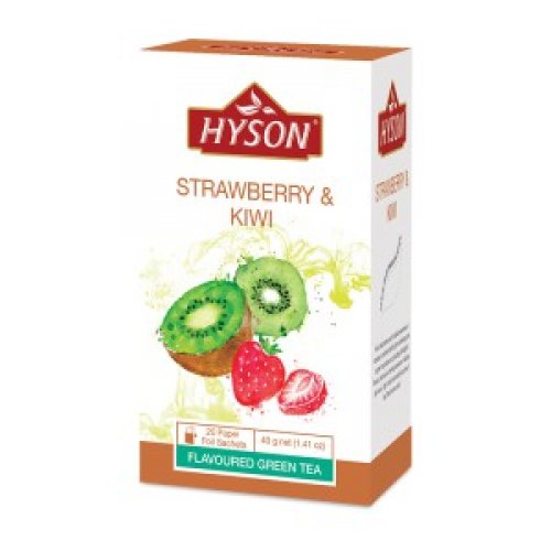 Hyson Jahoda & Kiwi 40g (20 porcií x 2g)