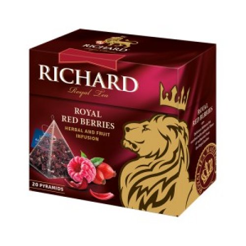 Richard Red Berries 34g  (20 pyramíd)