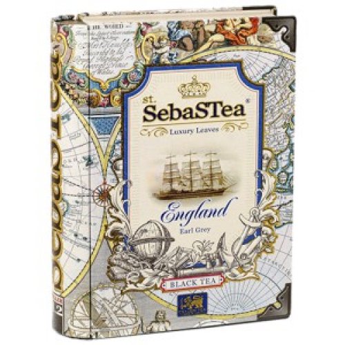 Čaj SebaSTea kniha 100g England