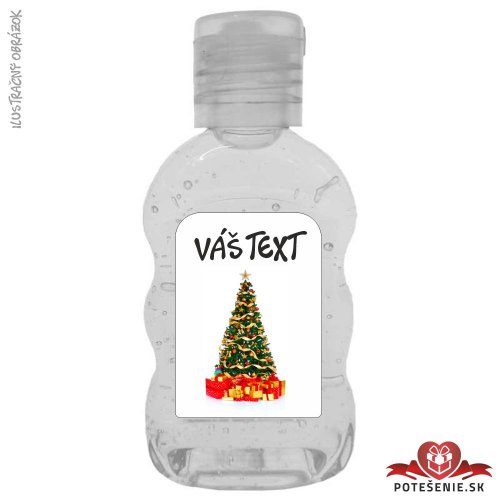 Vianočná dezinfekcia, milý a užitočný darček, motív V116