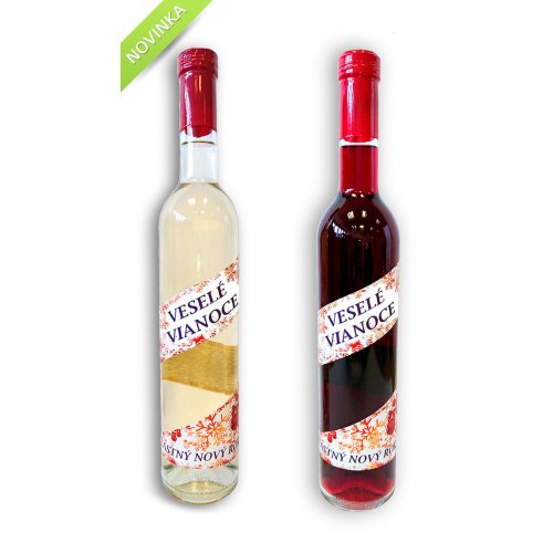 0,5 L Vianočné / novoročné - Viac druhov