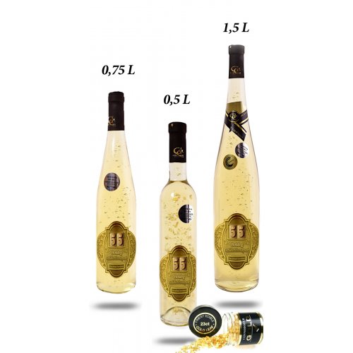 Irsai Olivér 23-karátos - Boldog születésnapot (életkorral 0-99 év között) 0,5L