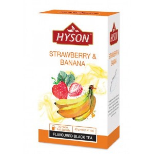 HYSON Jahoda & Banán 40g (20 porcií x 2g)