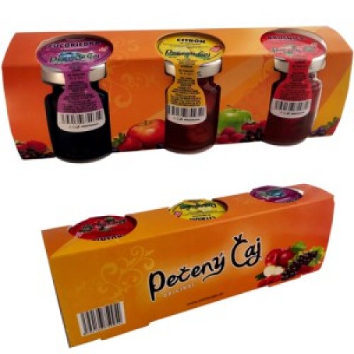 Darčekové balenie 3x60ml Pečený čaj - oranžový