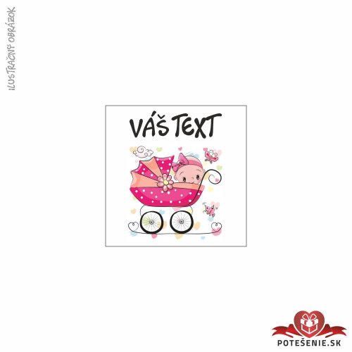 Mini čokoládka na krstiny