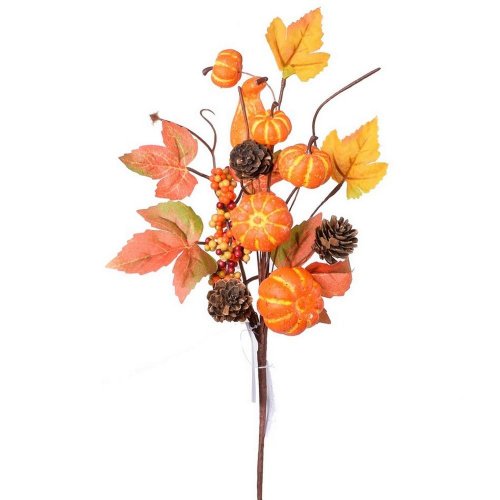 Zápich jeseň tekvice l:36cm