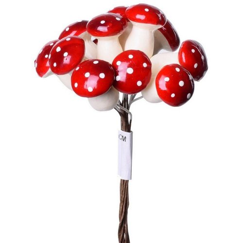 Muchotrávky 12cm/3cm