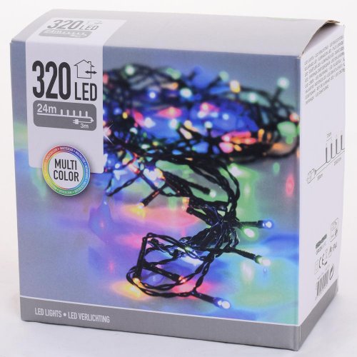 Led svetielka /320/ multi,ind/out - Vianočné osvetlenie