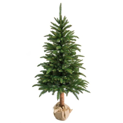 Vianočný strom gh32 na kmieniku užší neosnežený 220 cm