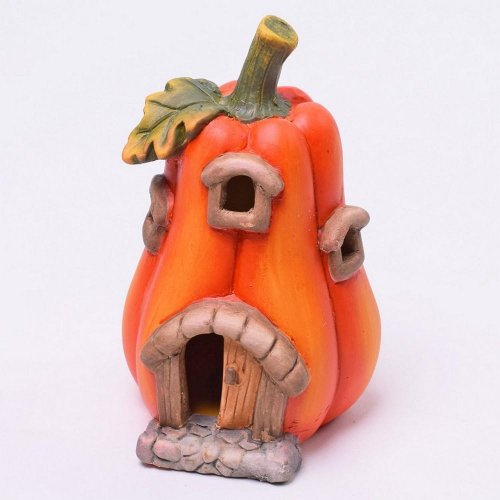 Domček tekvica led keram.9.4*8.9*14.4cm