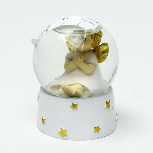 Ťažítko anjel ružový 6,5x6,5x8,5cm