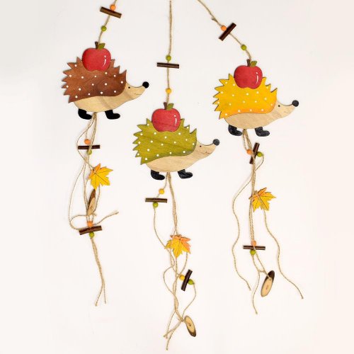 Záv. ježko s jablkom mix3f 64x15x1