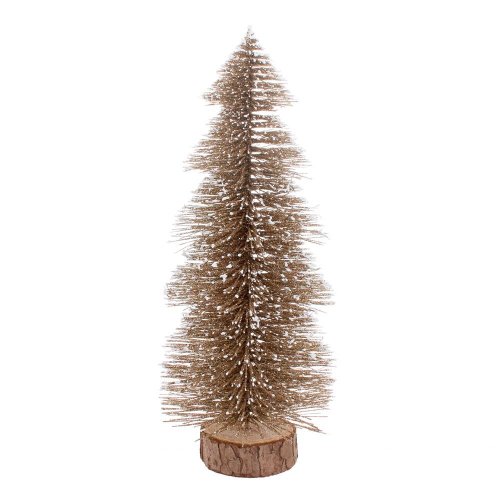 Vian. stromček na pníku champan s/2 23cm