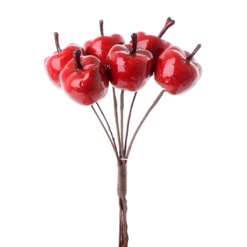 Vian. zväzok červ. jabĺčka 2*2,5cm