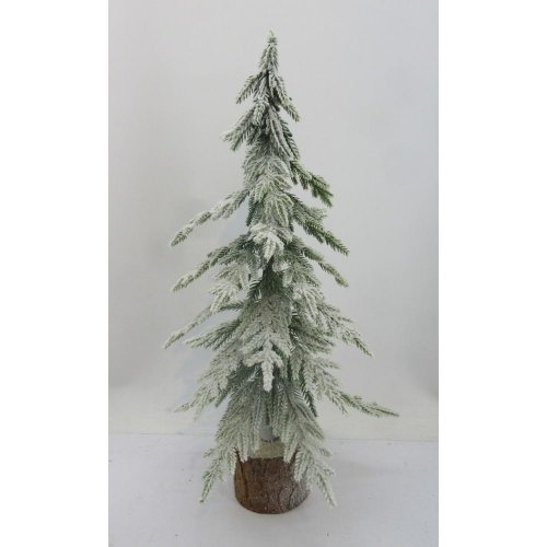 Umělý stromeček na pni osnež.41 cm