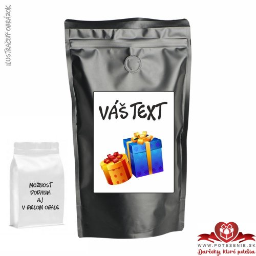 Narodeninová káva v jedinečnom obale