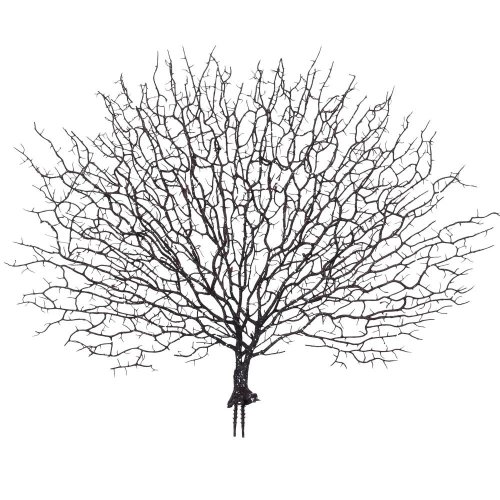 Konár coral hnedý 50cm