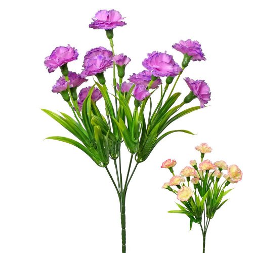 Kytica karafiát x5 2f 34cm