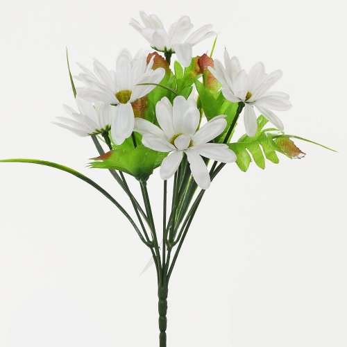 Kytica margareta 30cm biela