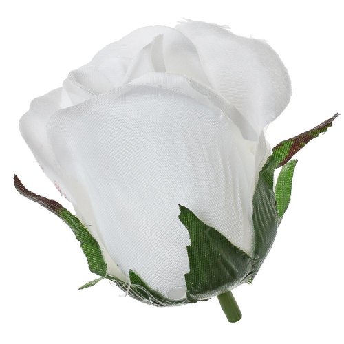 Hlava ruža biela p:6cm bal:12ks